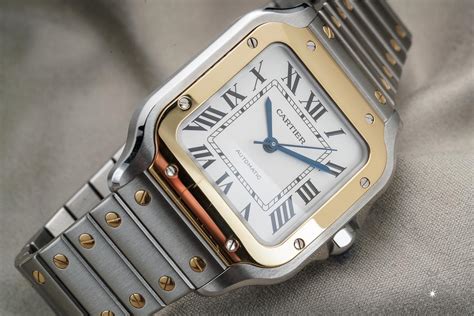 cartier santos replica vs gen|cartier santos watch lookup.